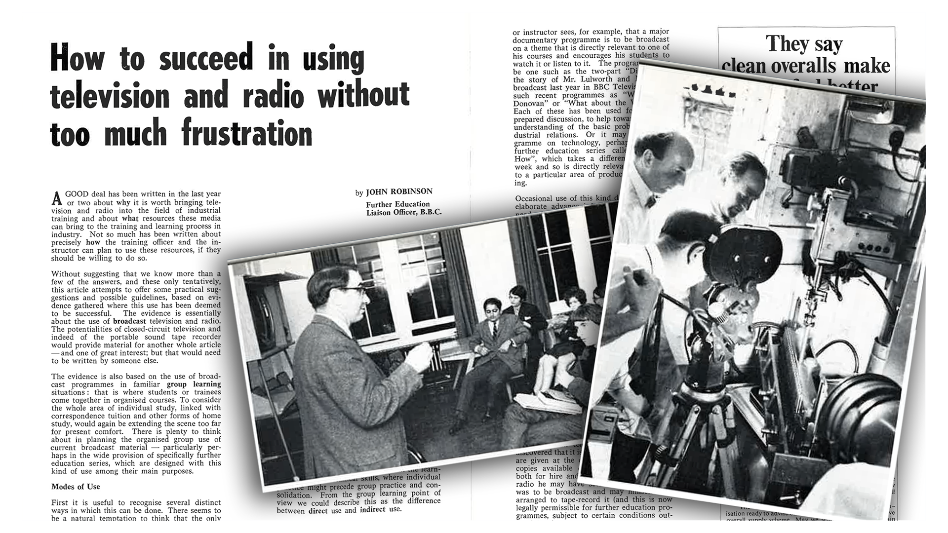 Technology and transformation in the 1960's